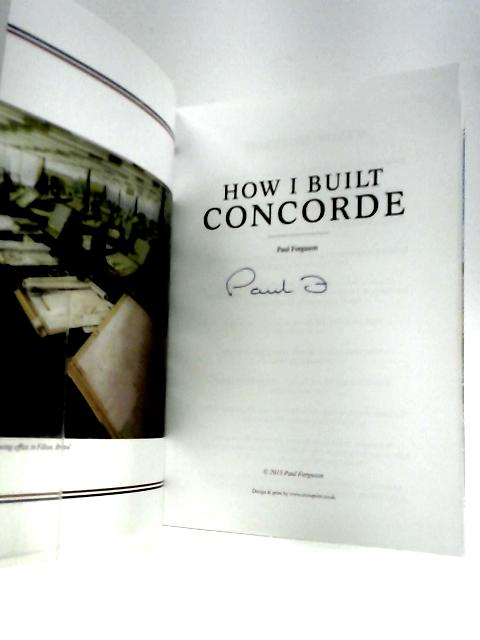 How I Built Concorde