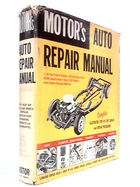 Motor's Auto Repair Manual: 32nd Edition
