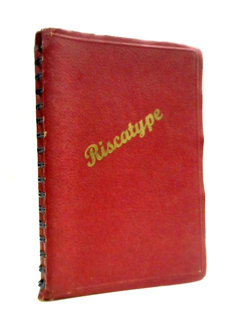 The Riscatype Catalogue of Popular Typefaces