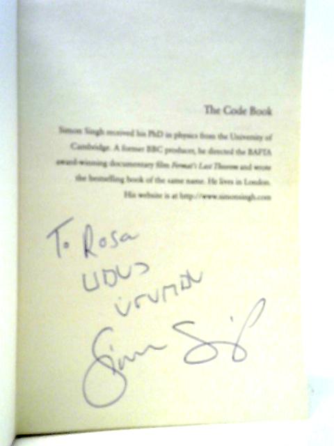 The Code Book: The Secret History of Codes and Code-Breaking