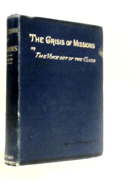 The Crisis of Missions