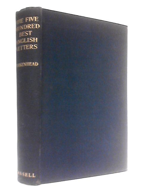 The Five Hundred Best English Letters