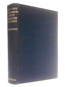 The Five Hundred Best English Letters 