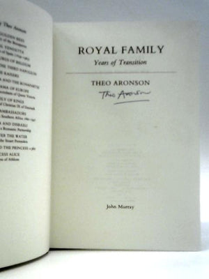 Royal Family: Years of Transition