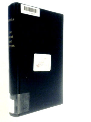 The Poems and Letters of Andrew Marvell. Volume I Poems