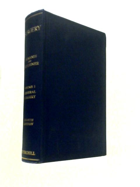 The Science and Practice of Surgery Vol.I General Surgery