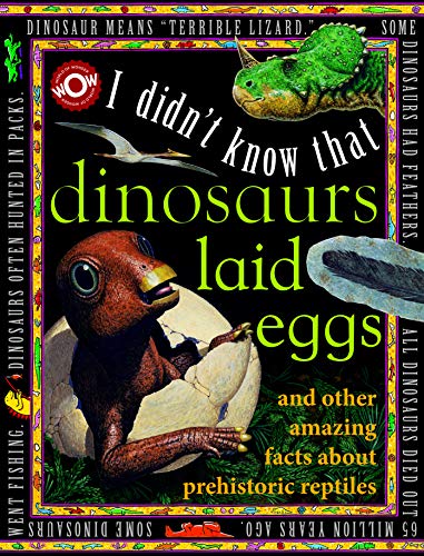 Dinosaurs Laid Eggs