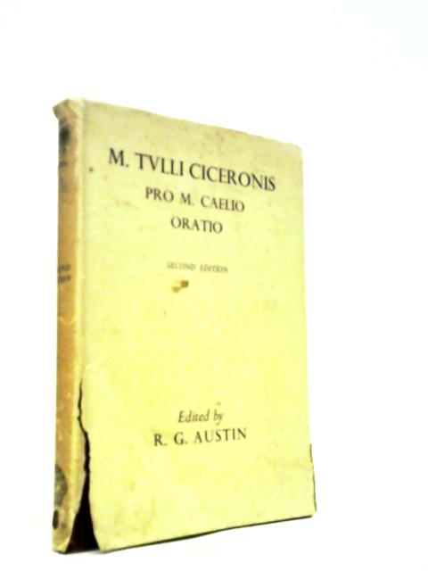 Pro M. Caelio Oratio