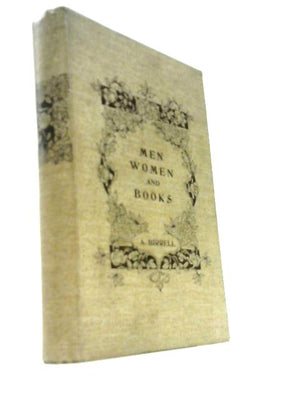 Essays About Men, Women And Books