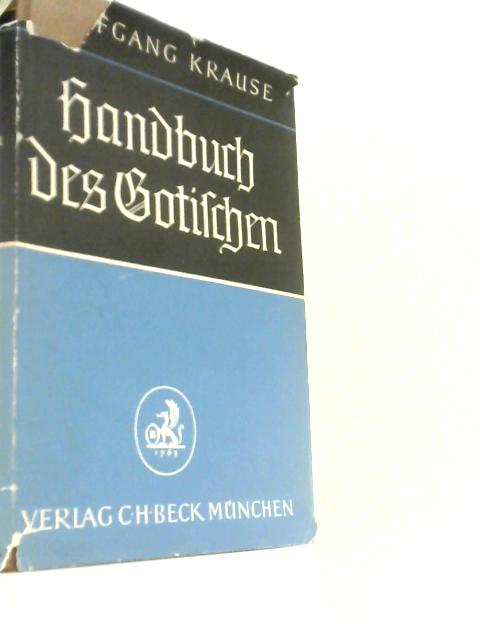 Handbuch Des Gotischen