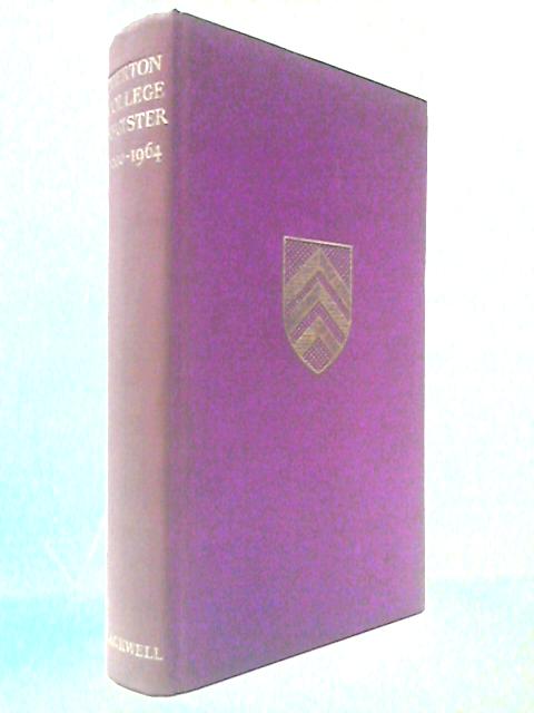 Merton College Register 1900-1964