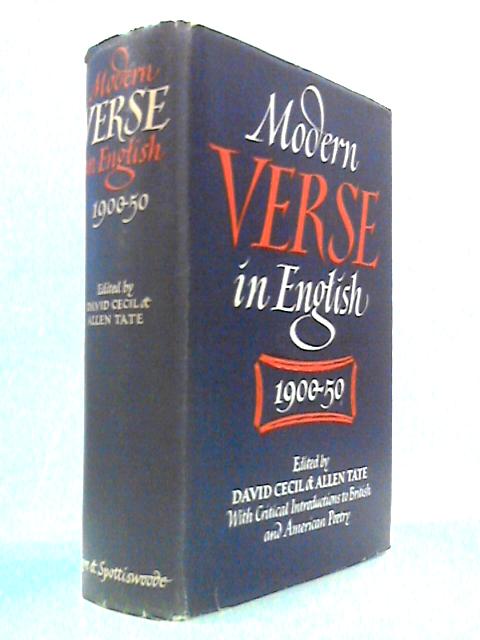 Modern Verse In English 1900-1950