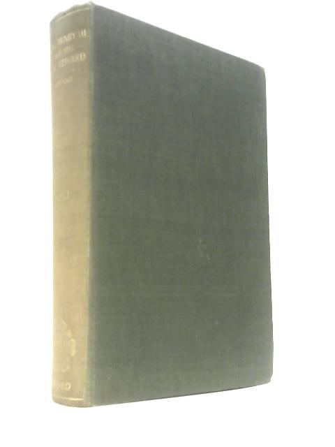 King Henry III And The Lord Edward Volume I
