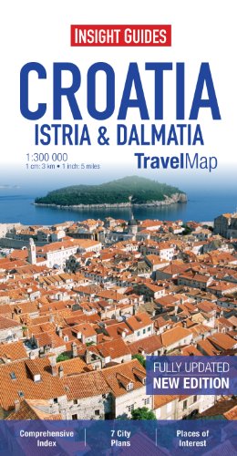 Insight Guides Travel Map Croatia