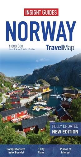 Insight Guides Travel Map Norway