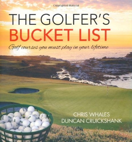 Golfers Bucket List