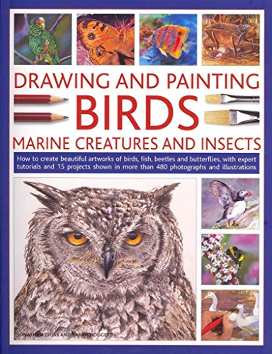 Drawing and Painting Birds, Marine Creatures and Insects