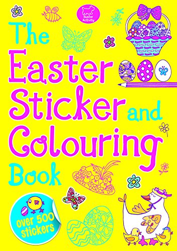 Easter Sticker and Colouring