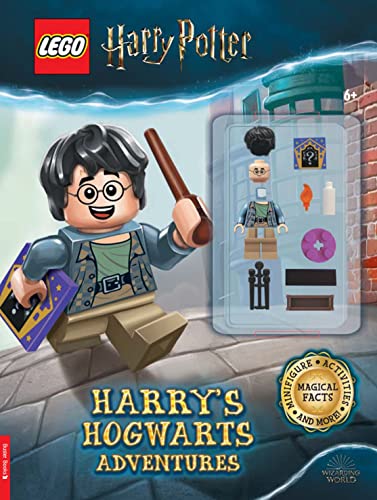 LEGO Harry Potter: Harry's Hogwarts Adventures Activity Book (with LEGO Harry Potter minifigure)