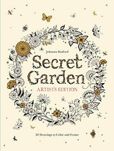 Secret Garden Artist's Edition:20 Drawings to Color and Frame