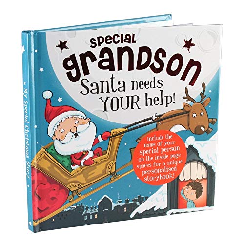 Special Grandson Santa Needs Your Help - H&H Personalised Christmas Storybook