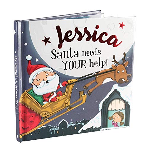 Jessica Santa Needs Your Help - H&H Personalised Christmas Storybook