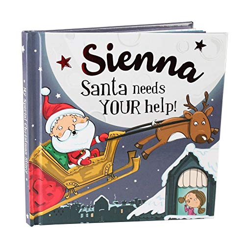 Sienna Santa Needs Your Help - H&H Personalised Christmas Storybook