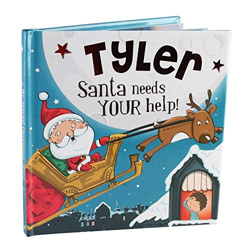 Tyler Santa Needs Your Help - H&H Personalised Christmas Storybook