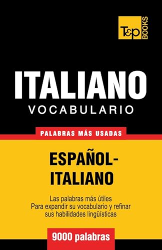 Vocabulario espanol-italiano - 9000 palabras mas usadas