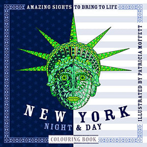 New York Night & Day Colouring Book 