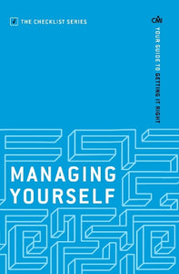 Managing Yourself 