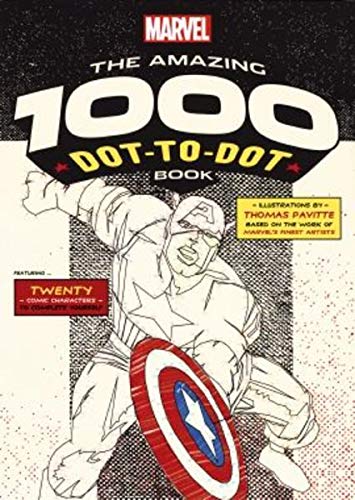 The Amazing Marvel 1000 Dot to Dot