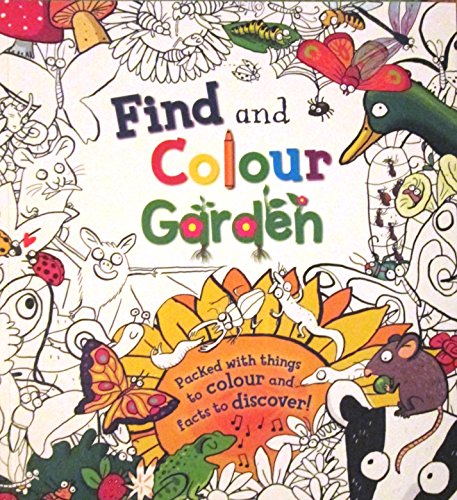 Find and Colour in the Garden