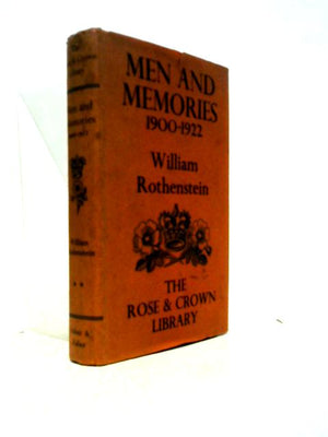 Men and Memories, Volume 2 : 1900-1922