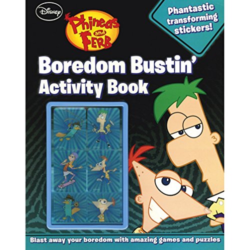 Disney Phineas & Ferb Boredom Bustin' Activity Book