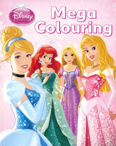 Disney Princess Mega Colouring Book