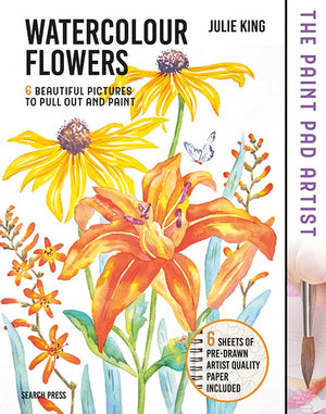 The Paint Pad Artist: Watercolour Flowers