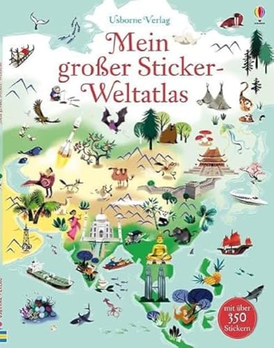 Mein grosser StickerWeltatlas
