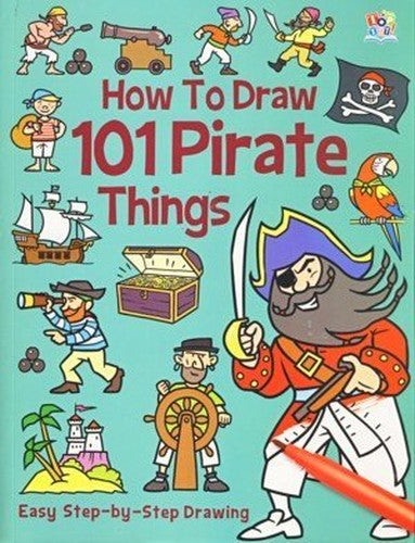 How To Draw 101 Pirate Things