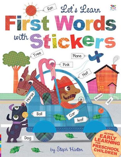 Let's Learn First Words with Stickers