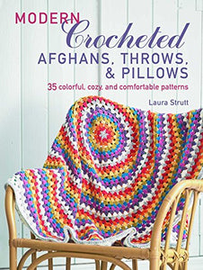 Modern Crocheted Afghans, Throws, and Pillows 