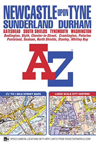Newcastle upon Tyne A-Z Street Atlas (paperback)