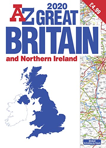 Great Britain A-Z Road Atlas 2020 (A3)