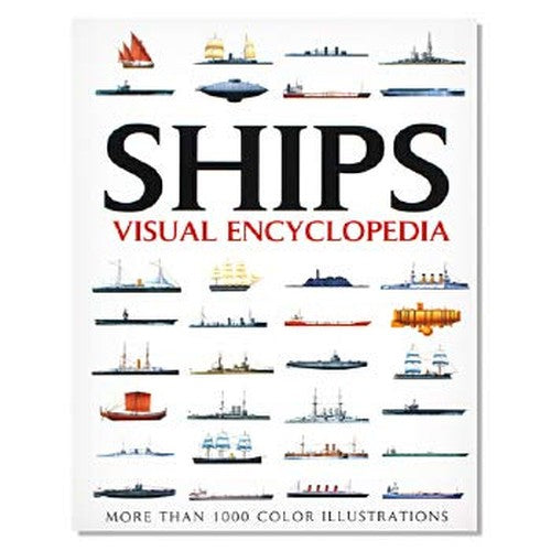现货 Visual Encyclopedia of Ships 战舰船舶视觉百科全书 航海爱好者必备图书 图解舰船大百科 英文原版