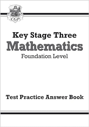 KS3 Maths Answers for Test Practice Workbook - Foundation