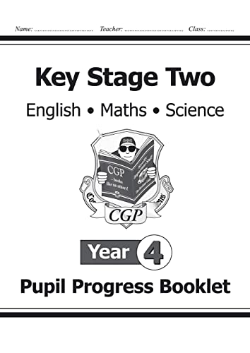 KS2 Pupil Progress Booklet for English, Maths and Science - Year 4