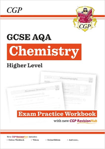New GCSE Chemistry AQA Higher Exam Practice Workbook with CGP RevisionHub 