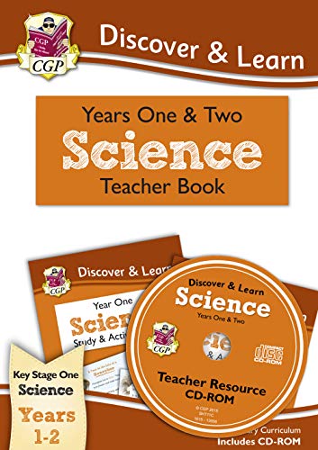 KS1 Discover & Learn: Science - Teacher Book for Year 1 & 2  (Includes CD-ROM)