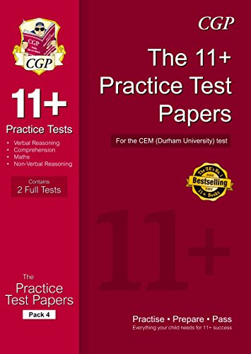 11+ Practice Papers for the CEM Test - Pack 4