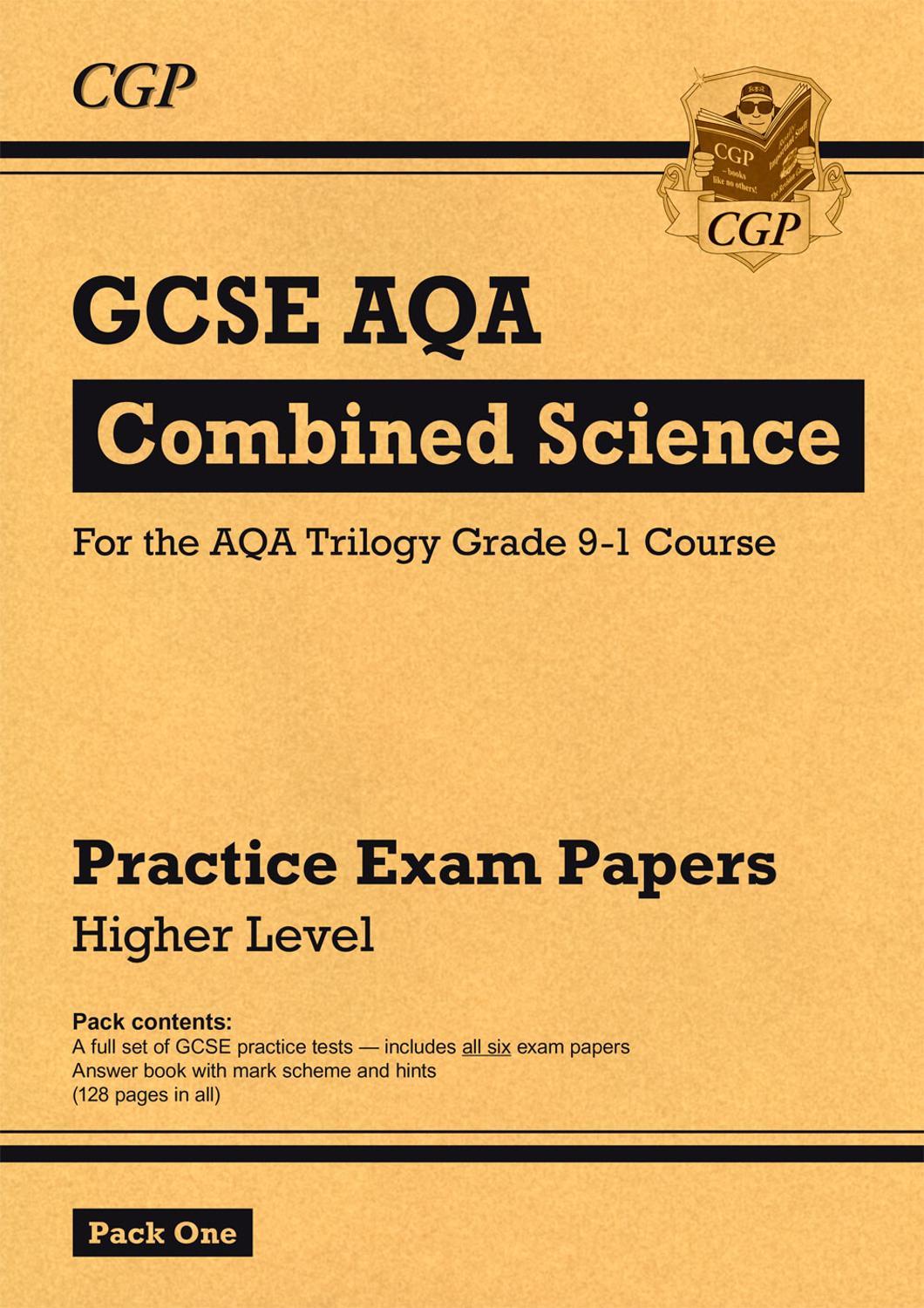GCSE Combined Science AQA Practice Papers: Higher Pack 1